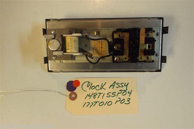 TAPPAN STOVE 148T155P04 177T010P03 045T051P01 Clock assembly USED TAPPAN STOVE 148T155P04 177T010P03 045T051P01 Clock assembly USED